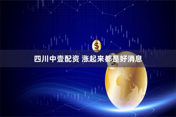 四川中壹配资 涨起来都是好消息