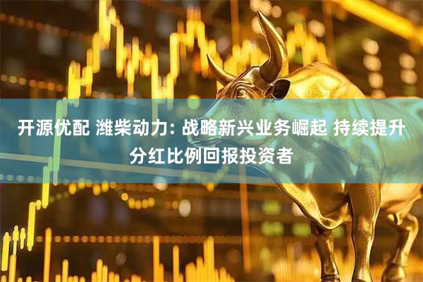 开源优配 潍柴动力: 战略新兴业务崛起 持续提升分红比例回报投资者
